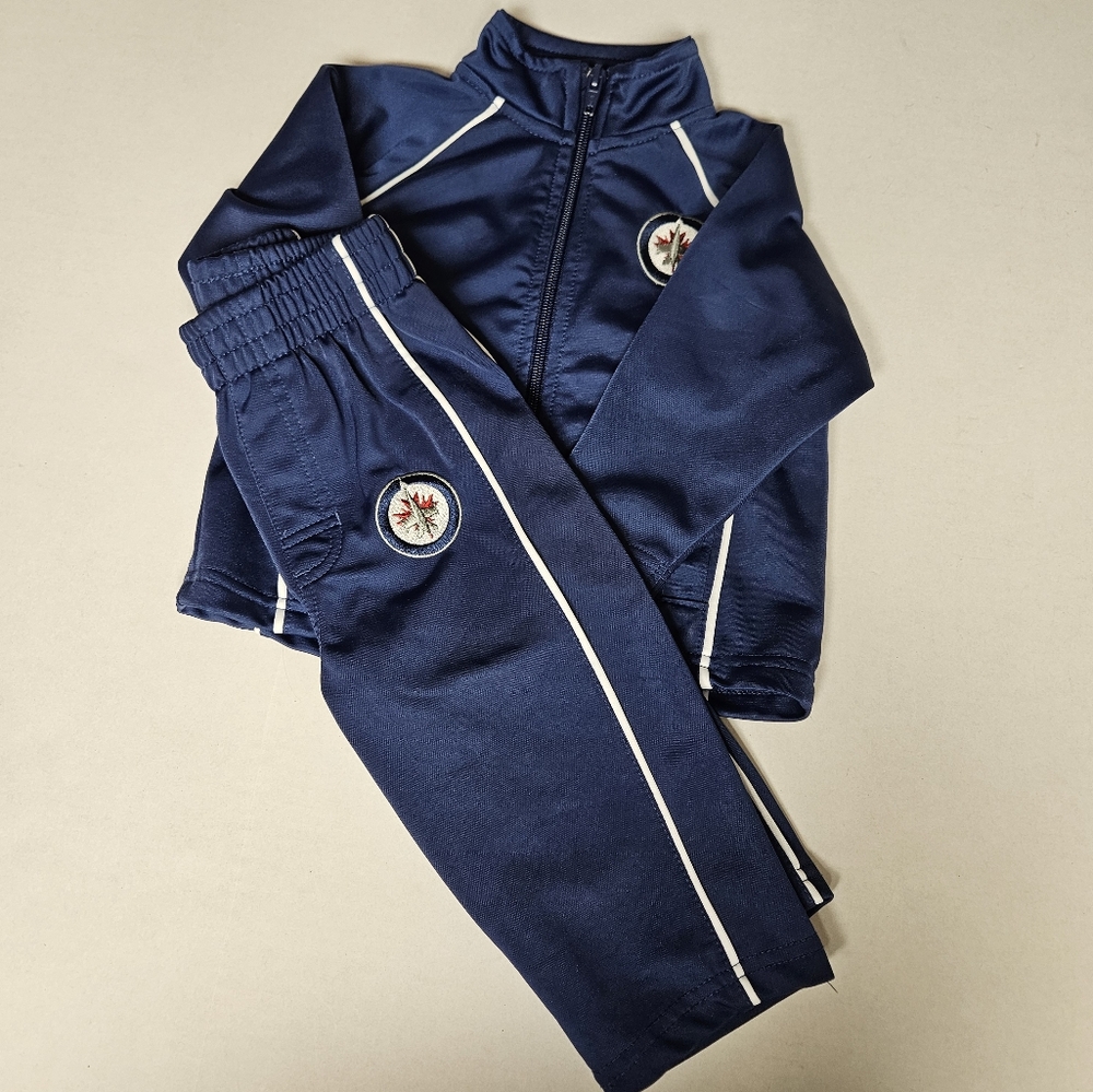 Winnipeg Jets 12 Month Track Suit‎ Set